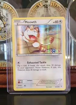 MEOWTH 53/83 Holo - Toys-R-Us STAMPED Sealed - Generations - Pokemon TCG 2016 - Image 1