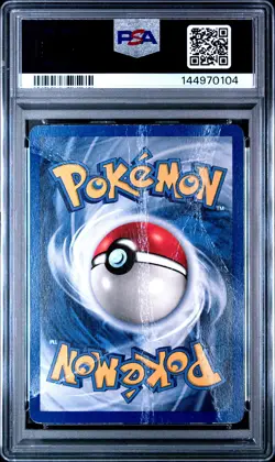 1999 POKEMON BASE SET UNLIMITED #10 MEWTWO-HOLO PSA 1 - Image 2