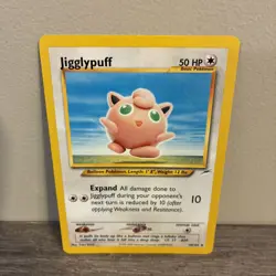 Jigglypuff 44/105 Vintage Pokemon Neo Destiny Set 2002 -WOTC - NM - Image 1