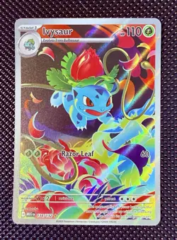 Ivysaur - 134/132 -Pokemon TCG - Mega Evolutions - Illustration Rare - Image 1