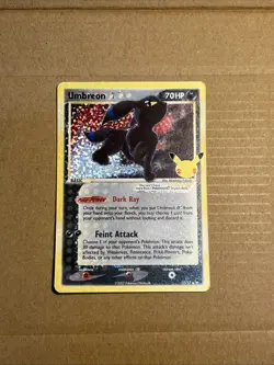 Pokemon Celebrations Umbreon Gold Star Classic Collection 17/17 Mint Condition - Image 1