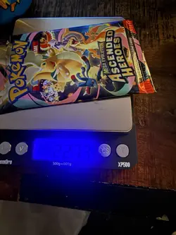Pokemon Ascended Heroes Booster Pack (Heavy) 22.73 Grams (Possible GOD PACKU) - Image 1