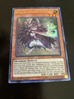 Yugioh Complete Fur Hire Deck! Beat Bladesman **HOT** + Bonus - Image 1
