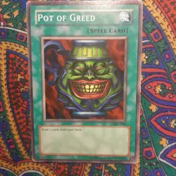 Pot of Greed – SYE-040 - yugioh - HP *Damaged - Image 1