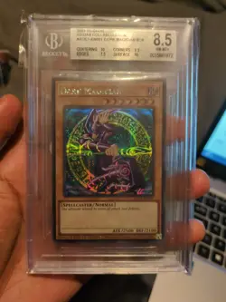 Yu-Gi-Oh X Adidas Dark Magician ADC1-EN001 Beckett 8.5 NM-MT+ - Image 1