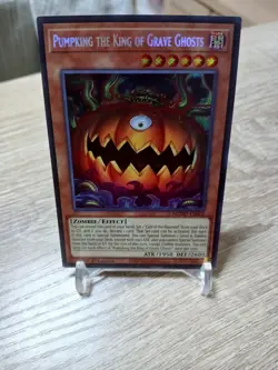 Yu-Gi-Oh! Pumpking the King of Grave Ghosts MZMU-EN001 Secret Rare 1st Ed NM - Image 4