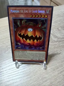 Yu-Gi-Oh! Pumpking the King of Grave Ghosts MZMU-EN001 Secret Rare 1st Ed NM - Image 5