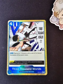OP03-057 Three Thousand Worlds (Textured Foil) - One Piece TCG - Premium Booster - Image 1