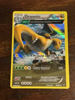 2015 Dragonite 52/108 Holo Rare XY Roaring Skies Set Pokemon Card - Image 1