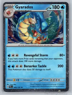 Gyarados - (Cosmo Holo) Promo Miscellaneous Cards & Products Holo 043/193 NM - Image 1