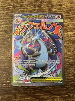 Pokemon Card Mega Charizard X EX 023 Mega UPC Promo Near Mint - Image 2