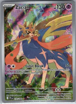 Zacian 100/094 ME02: Phantasmal Flames - Pokemon Card - NM - Image 1