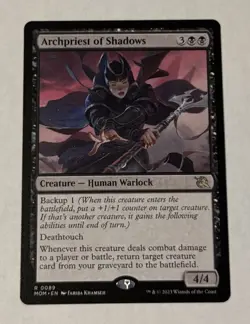 MTG Archpriest of Shadows - March of the Machine LP - Image 1