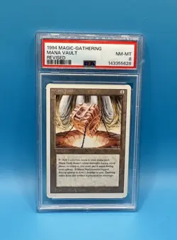 PSA 8 MTG Magic the Gathering Mana Vault Revised Edition Fast Shipping !!! - Image 1