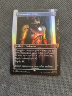 Commander's Plate - Marvel's Iron Man Foil Secret Lair MTG - Image 1