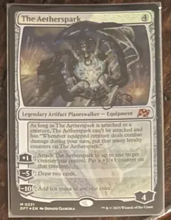 The Aetherspark #231 Foil MTG - Image 2