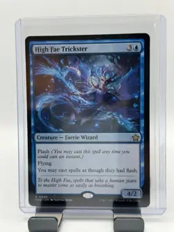 MTG, High Fae Trickster NM 40 Foundations Regular - Image 1