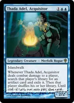 MTG - THADA ADEL, ACQUISITOR - Worldwake (R) - Image 1