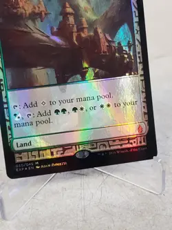 MTG Magic the Gathering Wooded Bastion (30/45) Zendikar Expeditions LP FOIL - Image 3