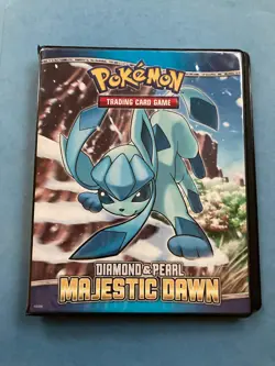 Pokemon Ultra-Pro Diamond & Pearl Majestic Dawn 4-Pocket Album/Binder/Portfolio - Image 1