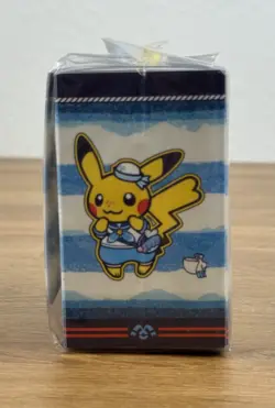 2018 Captain Pikachu Yokohama Deck Box Pokemon Center Japan Original SEALED - Image 3