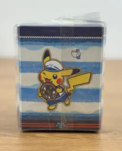 2018 Captain Pikachu Yokohama Deck Box Pokemon Center Japan Original SEALED - Image 4