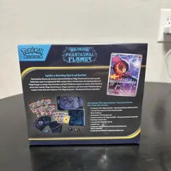 Pokemon TCG Mega Evolution Phantasmal Flames Elite Trainer Box Sealed - Image 3