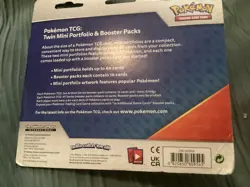 Pokemon TCG Mini Portfolio With Sun & Moon Forbidden Light Booster Pack 820650809545 - Image 2