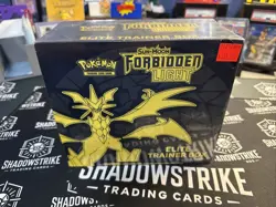 Pokemon Sun & Moon Forbidden Light Elite Trainer Box - Small Tear See Pictures 820650804335 - Image 1