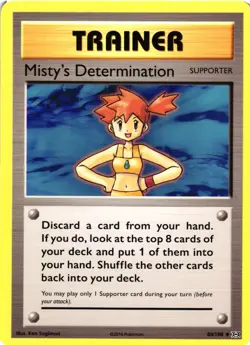 Pokemon TCG Misty's Determination 80/108 XY Evolutions Uncommon VLP - Image 1