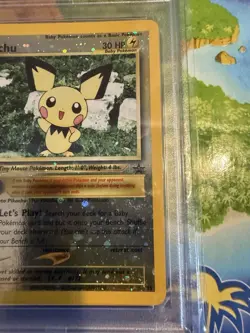 Pokemon Pichu 35/53 Wotc Promo Reverse Holo PSA 7 English 2001 - Image 4