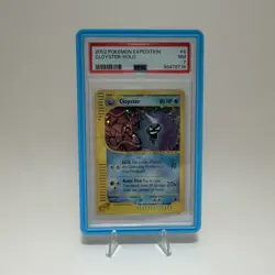 PSA 7 NM Pokemon Cloyster Expedition Holo 8/165 w/ GradedGuard case and film - Image 2