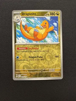 Pokemon TCG Dragonite 149/165 Sv Scarlet & Violet 151 Reverse Holofoil Near Mint - Image 1