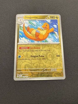 Pokemon TCG Dragonite 149/165 Sv Scarlet & Violet 151 Reverse Holofoil Near Mint - Image 2