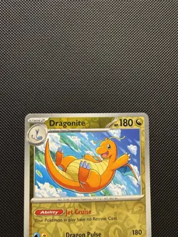 Pokemon TCG Dragonite 149/165 Sv Scarlet & Violet 151 Reverse Holofoil Near Mint - Image 3