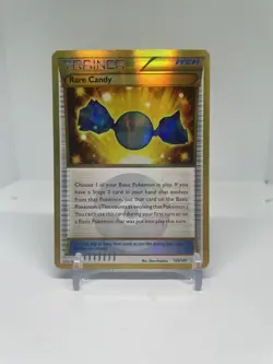 Rare Candy 105/101 - Plasma Blast Gold Secret Rare Pokemon - MP - Image 1