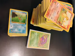 Pokemon Eng/JAP Mixed lot over 50 rare or holo or promo over 300 comm/unc - Image 1