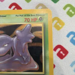 Muk 13/62 Holo Rare Unlimited Fossil Pokemon 853 - Image 3