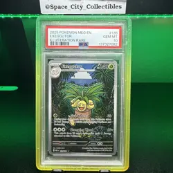 Pokemon TCG Exeggutor 153/132 Mega Evolution Base Set 2025 PSA 10 - Image 1