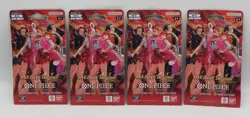 4 packs One Piece Trading Card Heroines Booster Pack - Image 4
