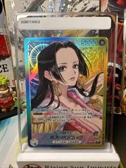 Boa Hancock Alt Art OP14-041 L The Azure Sea's Seven ONE PIECE Card Japanese - Image 1