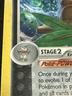 Shiftry 12/92 EX Legend Maker Reverse Holo Rare Stamped Pokemon Card PL - Image 2