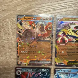 Pokemon Ascended Heroes Double Rare RR Lot of 6 ex Cards All Mint - Image 4