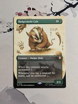 Badgermole Cub Borderless Avatar: The Last Airbender Nonfoil Nm - Image 1