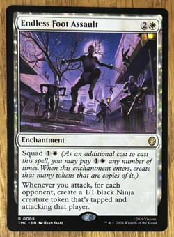 MTG Teenage Mutant Ninja Turtles Eternal-Legal, Endless Foot Assault - Image 1