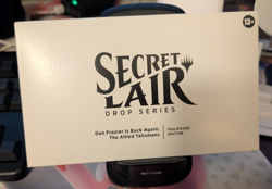 MTG SECRET LAIR Dan Frazier is Back Again: Allied Talismans [FOIL ETCHED] SEALED - Image 1