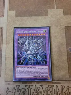 YUGIOH BLUE-EYES ALTERNATIVE ULTIMATE DRAGON TN19-EN001 PRISMATIC SECRET LIMITED - Image 1