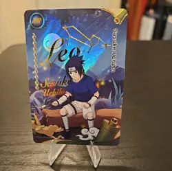 Sasuke Uchiha NRSA01-MR-002L4 Heavens Scroll English Naruto Kayou Card NM - Image 1