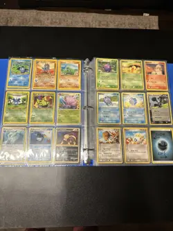 Pokemon Binder Vintage, Mid Era Poke’mon Card Binder 367Cards! Nm-lp Collection - Image 4