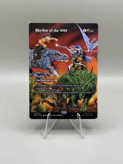 Rhythm of the Wild (Borderless) Teenage TMNT Ninja Turtles PZA 0012 MTG - Image 1